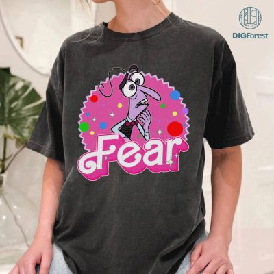 Vintage Inside Out Fear Shirt Inside Out Friends Shirt, Disney Inside Out Character Shirt, Magical Place Tees Disneyland Family 2024 Trip Shirt