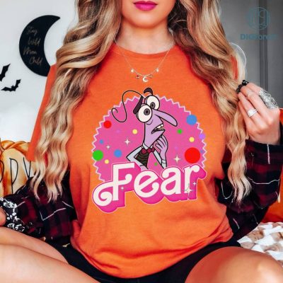 Vintage Inside Out Fear Shirt Inside Out Friends Shirt, Disney Inside Out Character Shirt, Magical Place Tees Disneyland Family 2024 Trip Shirt