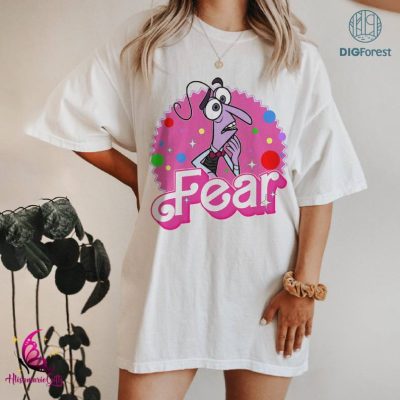 Vintage Inside Out Fear Shirt Inside Out Friends Shirt, Disney Inside Out Character Shirt, Magical Place Tees Disneyland Family 2024 Trip Shirt