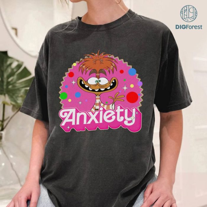 Vintage Inside Out Anxiety Shirt Inside Out Friends Shirt, Disney Inside Out Character Shirt, Magical Place Tees Disneyland Family 2024 Trip Shirt
