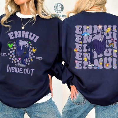 Disneyland Inside Out Ennui Shirt, Disney Emotions Inside Out 2 Shirt, Inside Out Friend Shirt, Disneyworld Trip Shirt, Inside Out Birthday Shirt