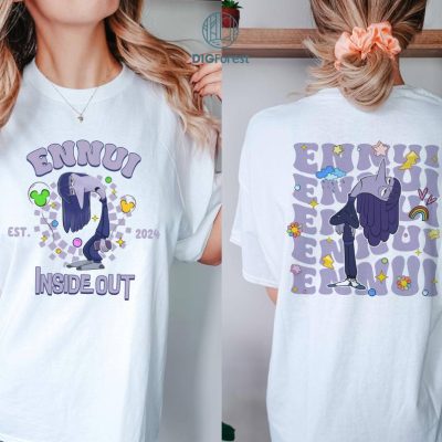 Disneyland Inside Out Ennui Shirt, Disney Emotions Inside Out 2 Shirt, Inside Out Friend Shirt, Disneyworld Trip Shirt, Inside Out Birthday Shirt