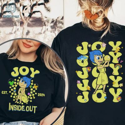 Disneyland Inside Out Joy Shirt, Disney Emotions Inside Out 2 Shirt, Inside Out Friend Shirt, Disneyworld Trip Shirt, Inside Out Birthday Shirt