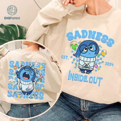 Disneyland Inside Out Sadness Shirt, Disney Emotions Inside Out 2 Shirt, Inside Out Friend Shirt, Disneyworld Trip Shirt, Inside Out Birthday Shirt