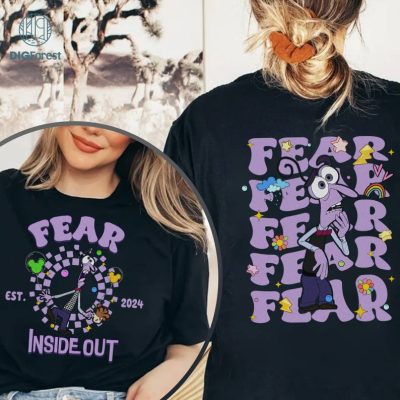 Disneyland Inside Out Fear Shirt, Disney Emotions Inside Out 2 Shirt, Inside Out Friend Shirt, Disneyworld Trip Shirt, Inside Out Birthday Shirt