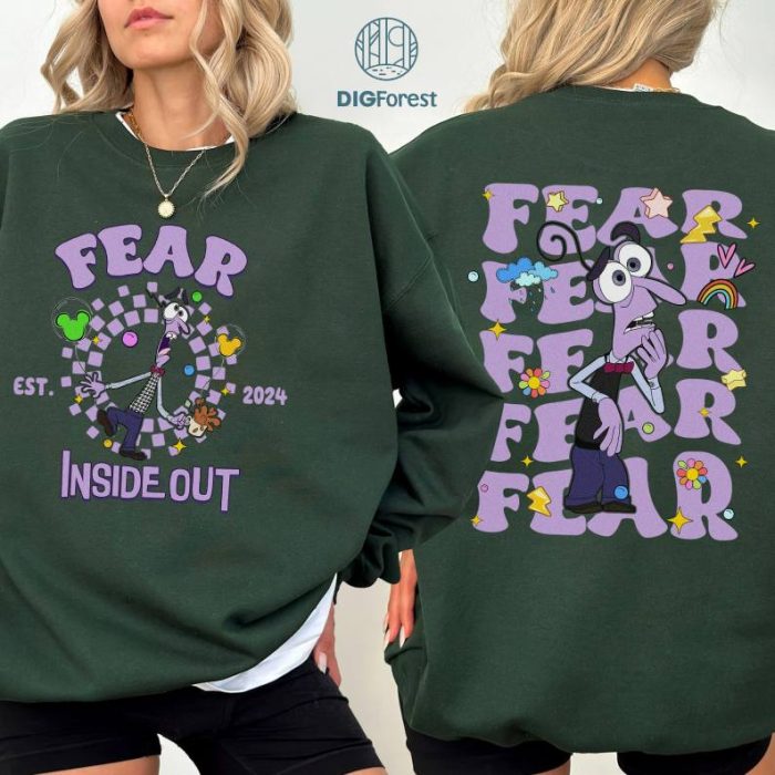 Disneyland Inside Out Fear Shirt, Disney Emotions Inside Out 2 Shirt, Inside Out Friend Shirt, Disneyworld Trip Shirt, Inside Out Birthday Shirt