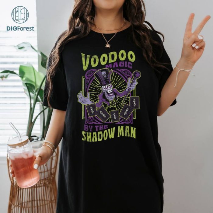 Disney Villains Halloween Doctor Facilier Voodoo Magic T-Shirt, Halloween Pumpkin, Trick Or Treat, Disneyland Halloween Party Gift Shirt