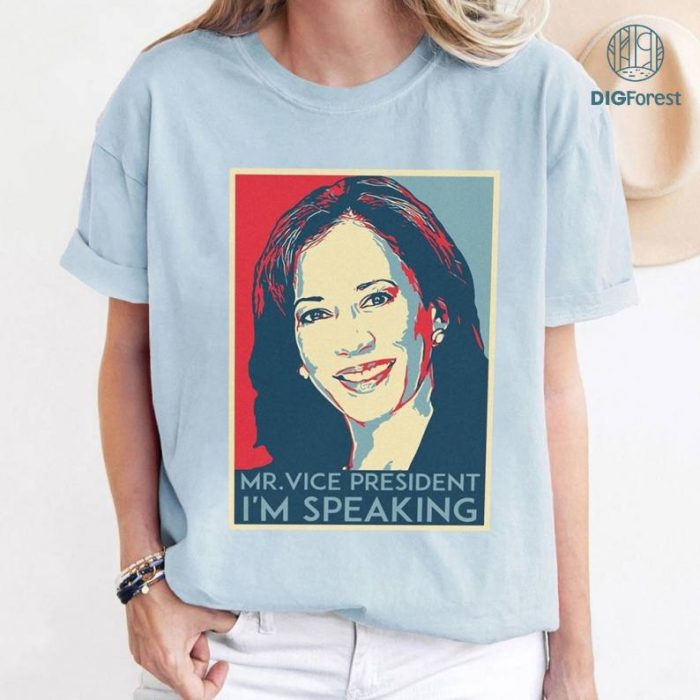 Kamala Harris President I'm Speaking Shirt , President Day Shirt, Kamala Harris Shirt, Biden Harris 2024 Shirt, Kamala For The People Shirt, Digital Download