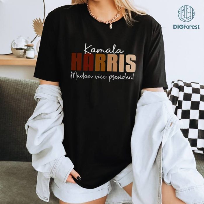 Kamala Harris 2024 President Shirt, President Kamala Harris 2024 Shirt, Elections 2024 Shirt, Female President Shirt, Digital Download