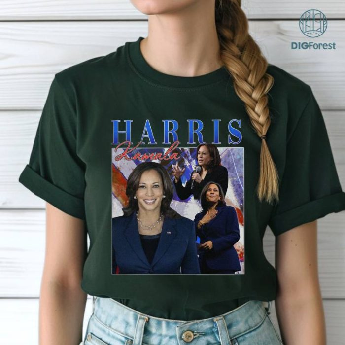 President Kamala Harris Homage Vintage Shirt, Kamala Harris Shirt, Biden Harris 2024 Shirt, Kamala For The People Shirt, Digital Download