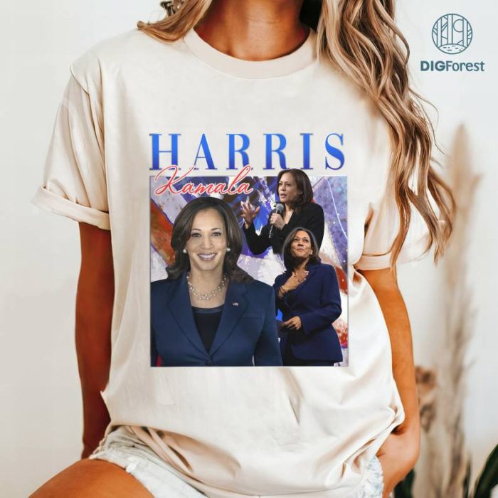 President Kamala Harris Homage Vintage Shirt, Kamala Harris Shirt, Biden Harris 2024 Shirt, Kamala For The People Shirt, Digital Download