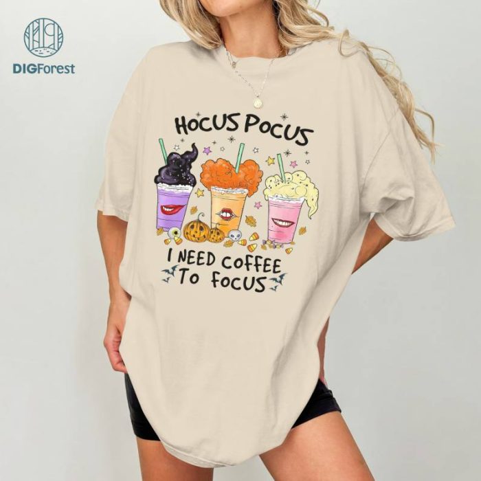 Pumpkin Spice Shirt, Hocus Pocus Spice Shirt, Cute Fall Shirt, Womens Fall Fashion Shirt, Halloween Coffee Shirt, Halloween Png Sublimation Design