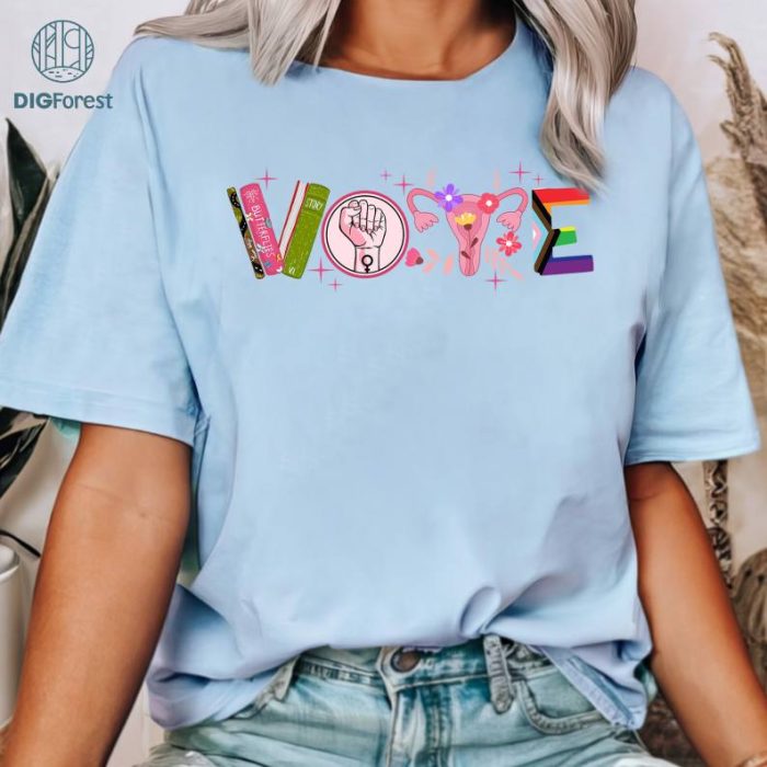 Vote Shirt, Banned Books Shirt, Reproductive Rights Tee, BLM Shirts, Political Activism Shirt, Pro Roe V Wade, Election Tshirts, LGBTQ Shirt