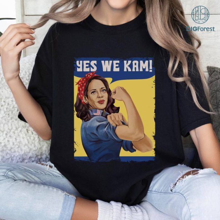 Kamala Harris Yes We Kam 2024 Election Shirt,1st Female President Tshirt, Kamala Harris T-Shirt, Election Shirt