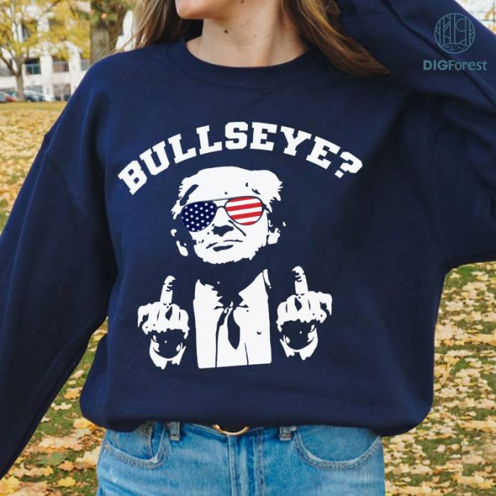 Trump Bullseye Shirt, Trump You Missed Shirt, Funny Trump 2024 Shirt, Donald Trump Shirt, Trump 2024 Shirt, Instant Download