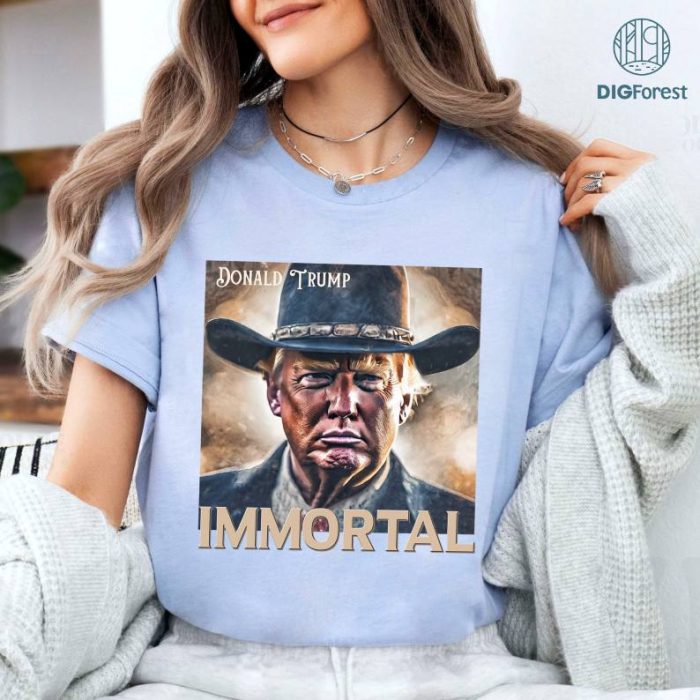 Immortal President Trump Shirt, Trump Assassination Shirt, My President Fight Shirt, Donald Trump Shirt, Maga Trump 2024 Shirt