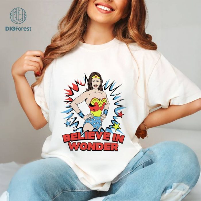 Kamala Harris Believe In Wonder Shirt, Harris 2024 Shirt, Election 2024 Harris Tshirt, Kamala Harris for President Shirt