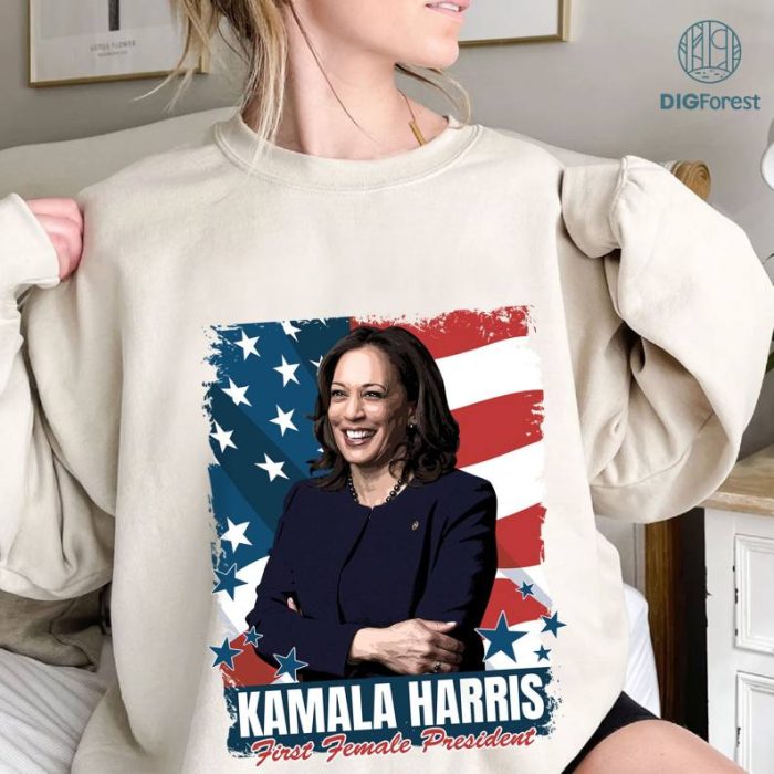 Kamala Harris Presiden Shirt, President Kamala Harris 2024 Shirt, Elections 2024 Shirt, Female President Shirt, Digital Download