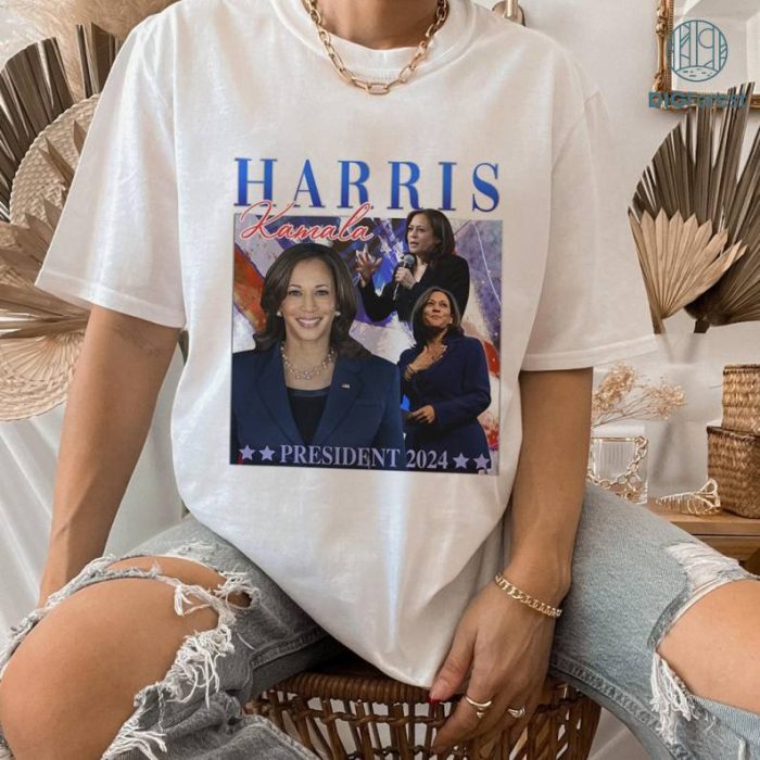 Kamala Harris President 2024 Shirt, Kamala Harris T-Shirt, Election Shirt, Female President Shirt, Digital Download