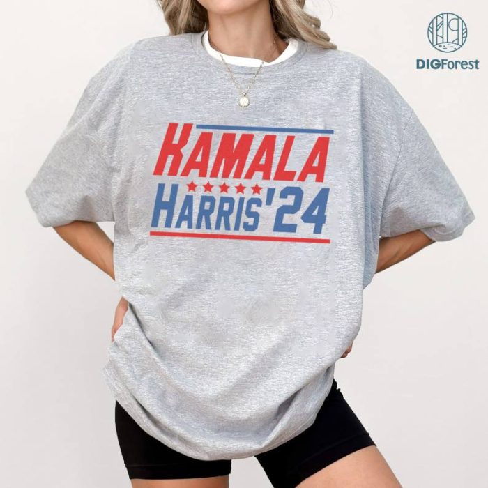 Kamala Harris President Shirt, Kamala Harris For President 2024 Shirt, 2024 Election Png, Comma La Png, Presidential Election Png