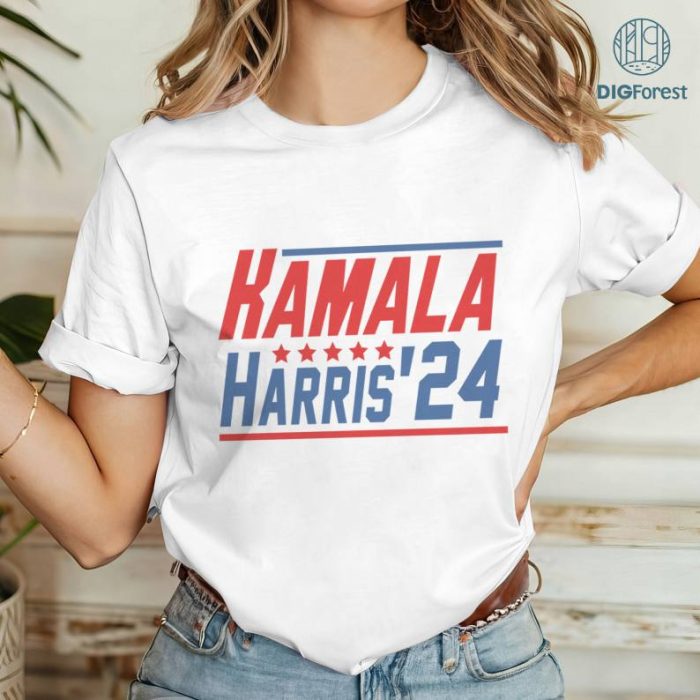 Kamala Harris President Shirt, Kamala Harris For President 2024 Shirt, 2024 Election Png, Comma La Png, Presidential Election Png