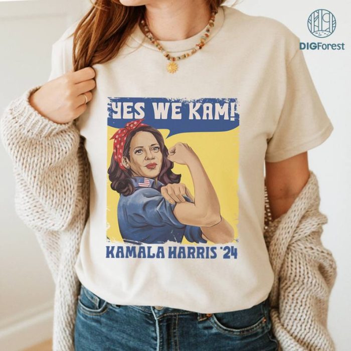 Kamala Harris Yes We Kam Shirt, 1st Female President Shirt, President For The People Shirt, Kamala Harris T-Shirt