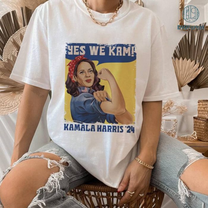 Kamala Harris Yes We Kam Shirt, 1st Female President Shirt, President For The People Shirt, Kamala Harris T-Shirt