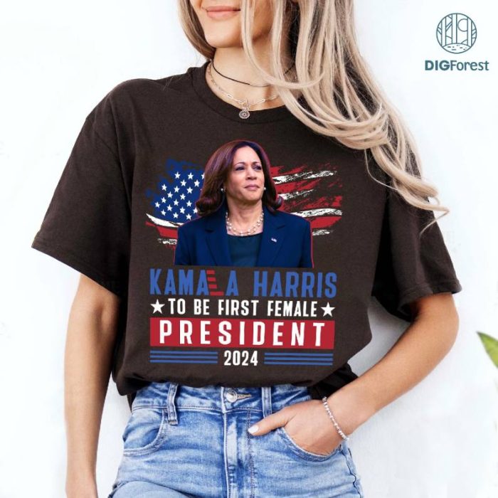 Kamala Harris President 2024 Shirt, 1st Female President For The People Shirt, Kamala Harris T-Shirt, Election Shirt