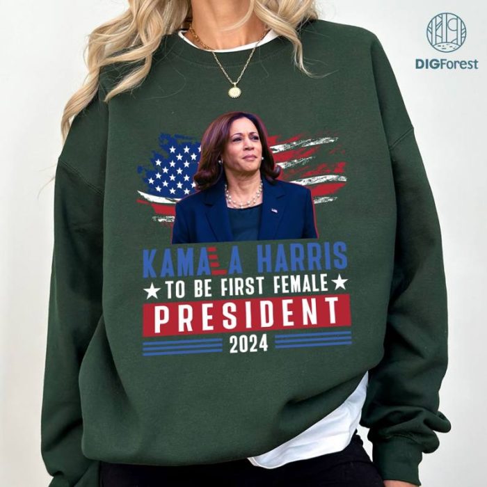 Kamala Harris President 2024 Shirt, 1st Female President For The People Shirt, Kamala Harris T-Shirt, Election Shirt