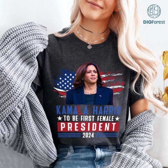 Kamala Harris President 2024 Shirt, 1st Female President For The People Shirt, Kamala Harris T-Shirt, Election Shirt