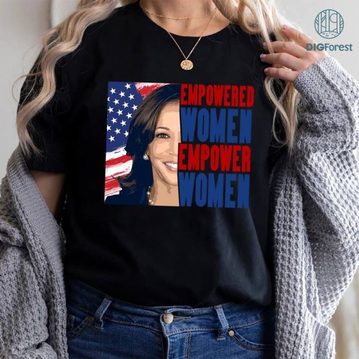 Kamala Harris 2024 Shirt, Empowered Women Empower Women Shirt, 1st Female President For The People Shirt, Kamala Harris Shirt