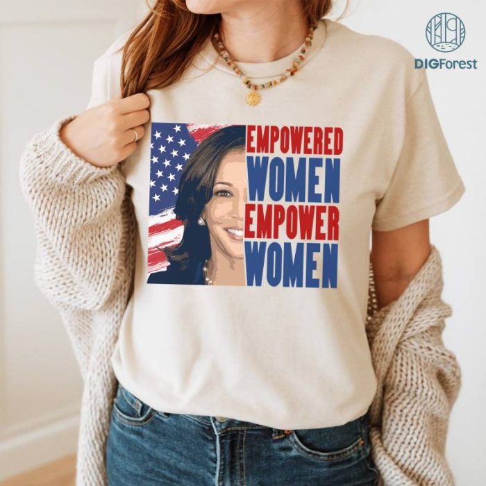 Kamala Harris 2024 Shirt, Empowered Women Empower Women Shirt, 1st Female President For The People Shirt, Kamala Harris Shirt