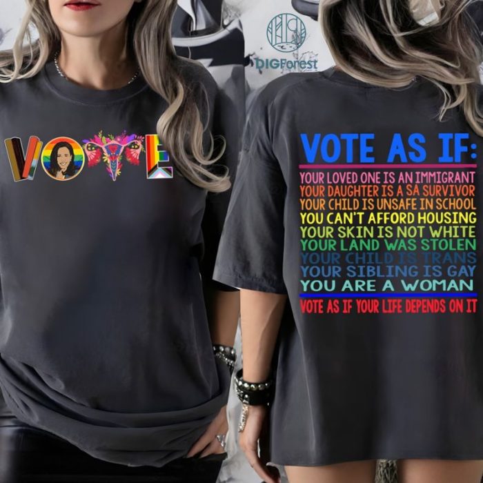 Kamala Harris 2024 VOTE LGBT Shirt, 1st Female President For The People Shirt, 2024 President Shirt, Election Shirt