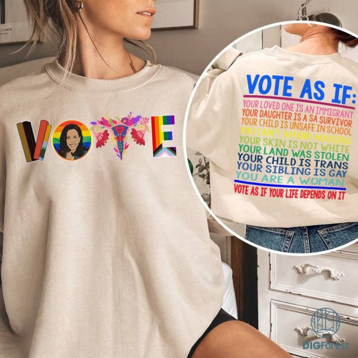 Kamala Harris 2024 VOTE LGBT Shirt, 1st Female President For The People Shirt, 2024 President Shirt, Election Shirt