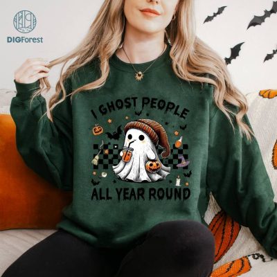 I Ghost People All Year Round Shirt, Halloween Sublimation Shirt, Funny Halloween Ghost Shirt, Spooky Season Shirt, Cute Ghost Pumpkin Png Download I Ghost People All Year Round Shirt, Halloween Sublimation Shirt, Funny Halloween Ghost Shirt, Spooky Season Shirt, Cute Ghost Pumpkin Png Download