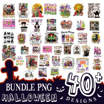 40+ Bundle Hocus Pocus Disneyland Png, Hocus Pocus Mikey and Friend Png, Sandersonn Sisterss Bluey Png, Witches Png, Halloween Bundle