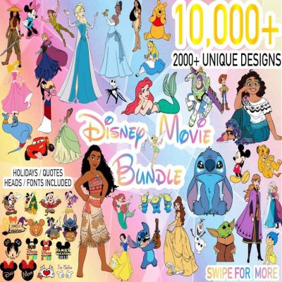 All Princess Disney Bundle, Princess PNG Bundle, Princess Clipart, Cinderella, Ariel Aurora Png, Snow White Png, Girls Trip Png, Digital Download