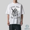 Never Trust The Living T-Shirt – Beetlejuice Spooky Halloween Tee, Ghost With The Most Saying Shirt