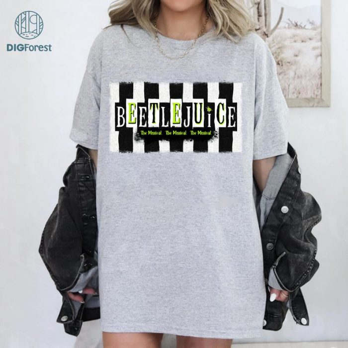 Beetlejuice The Musical Shirt, Beetlejuice Shirt, Beetlejuice 1988 Movie T-Shirt, Vintage Halloween Movie Shirt, Beetlejuice Shirt, Horror Movie Shirt, Beetlejuice Gift, Halloween Party