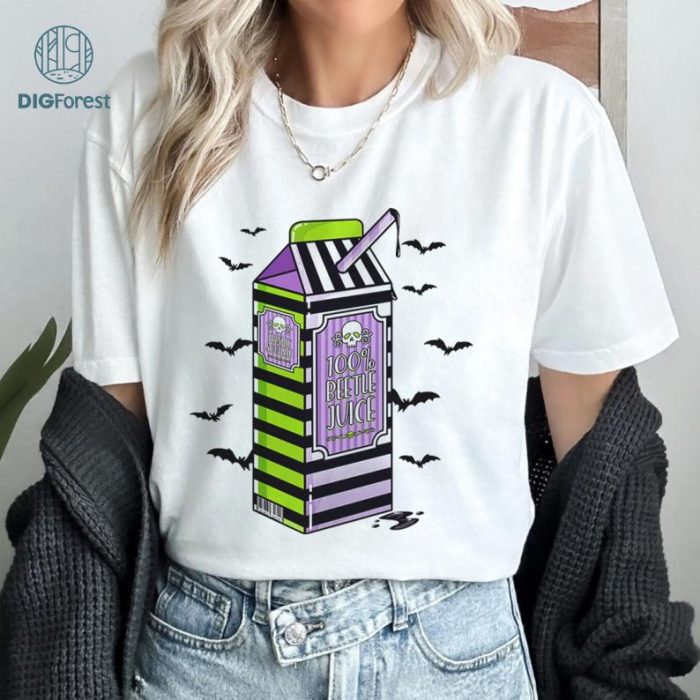 100% Beetlejuice Halloween Comfort Colors Shirt, Freshly Squeezed Shirt, Spooky Beetlejuice Shirt, Horror Movie Shirt, Cute Beetlejuice Tee