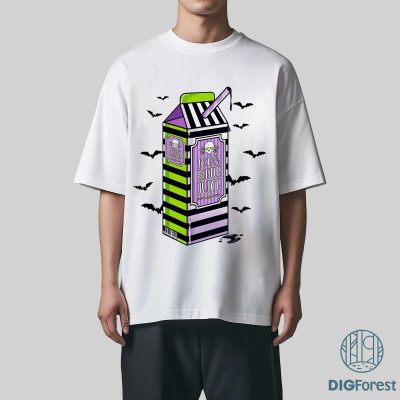 100% Beetlejuice Halloween Comfort Colors Shirt – Freshly Squeezed Cute Spooky Tee, Horror Movie Shirt