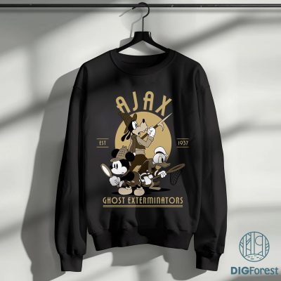 Haunted Mansion Ajax Ghost Exterminators PNG | Mickey & Friends Halloween | Mickey’s Not So Scary | Instant Download