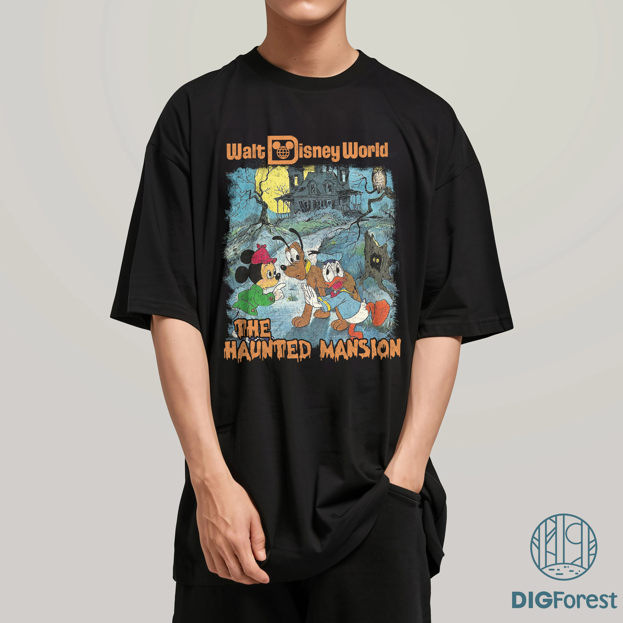 Haunted Mansion Halloween PNG, Mickey & Friends Halloween Sublimation, Not-So-Scary Disney Halloween Design Haunted Mansion Halloween PNG, Mickey & Friends Halloween Sublimation, Not-So-Scary Disney Halloween Design