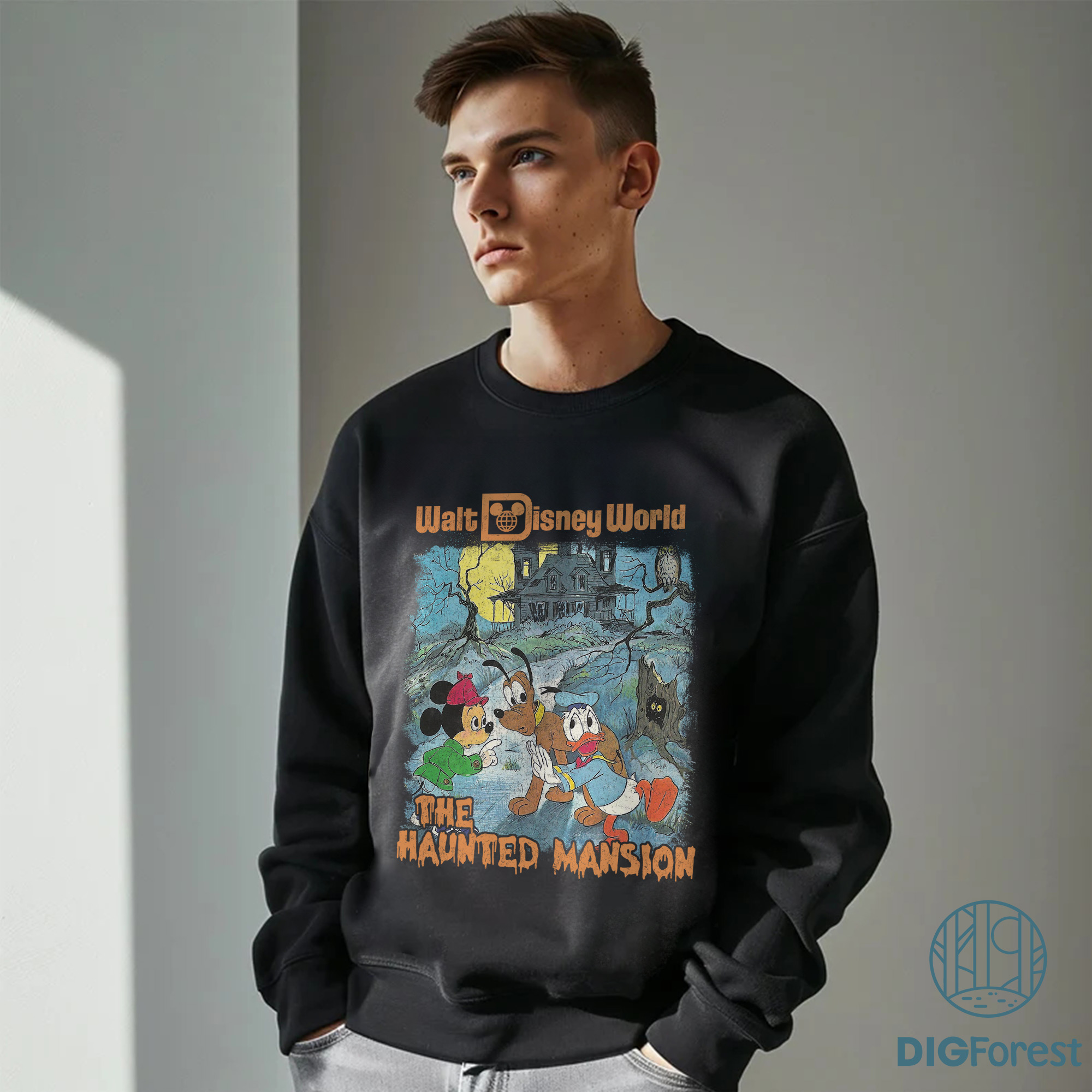 Haunted Mansion Halloween PNG, Mickey & Friends Halloween Sublimation, Not-So-Scary Disney Halloween Design Haunted Mansion Halloween PNG, Mickey & Friends Halloween Sublimation, Not-So-Scary Disney Halloween Design