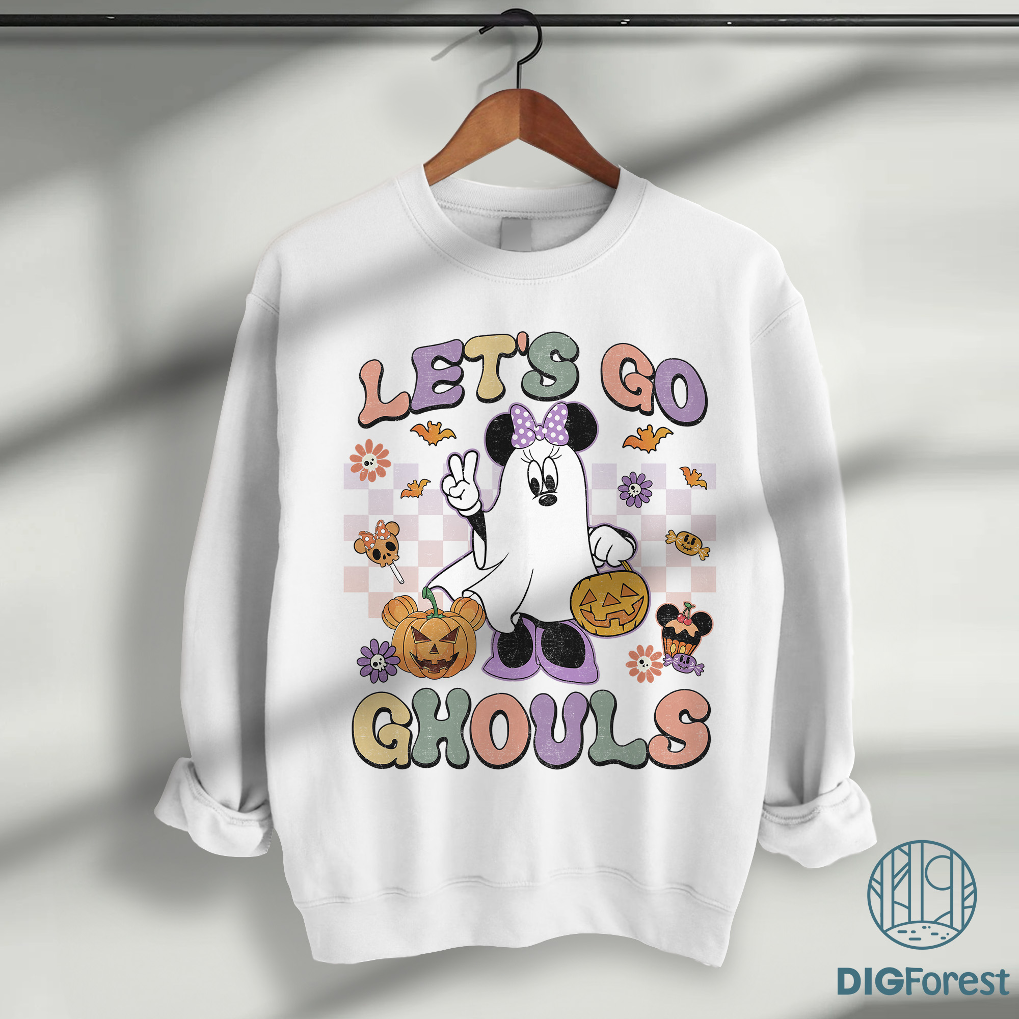 Minnie Ghost Halloween PNG, Let’s Go Ghouls Sublimation, Fall Trick or Treat Design Digital Download Minnie Ghost Halloween PNG, Let’s Go Ghouls Sublimation, Fall Trick or Treat Design Digital Download