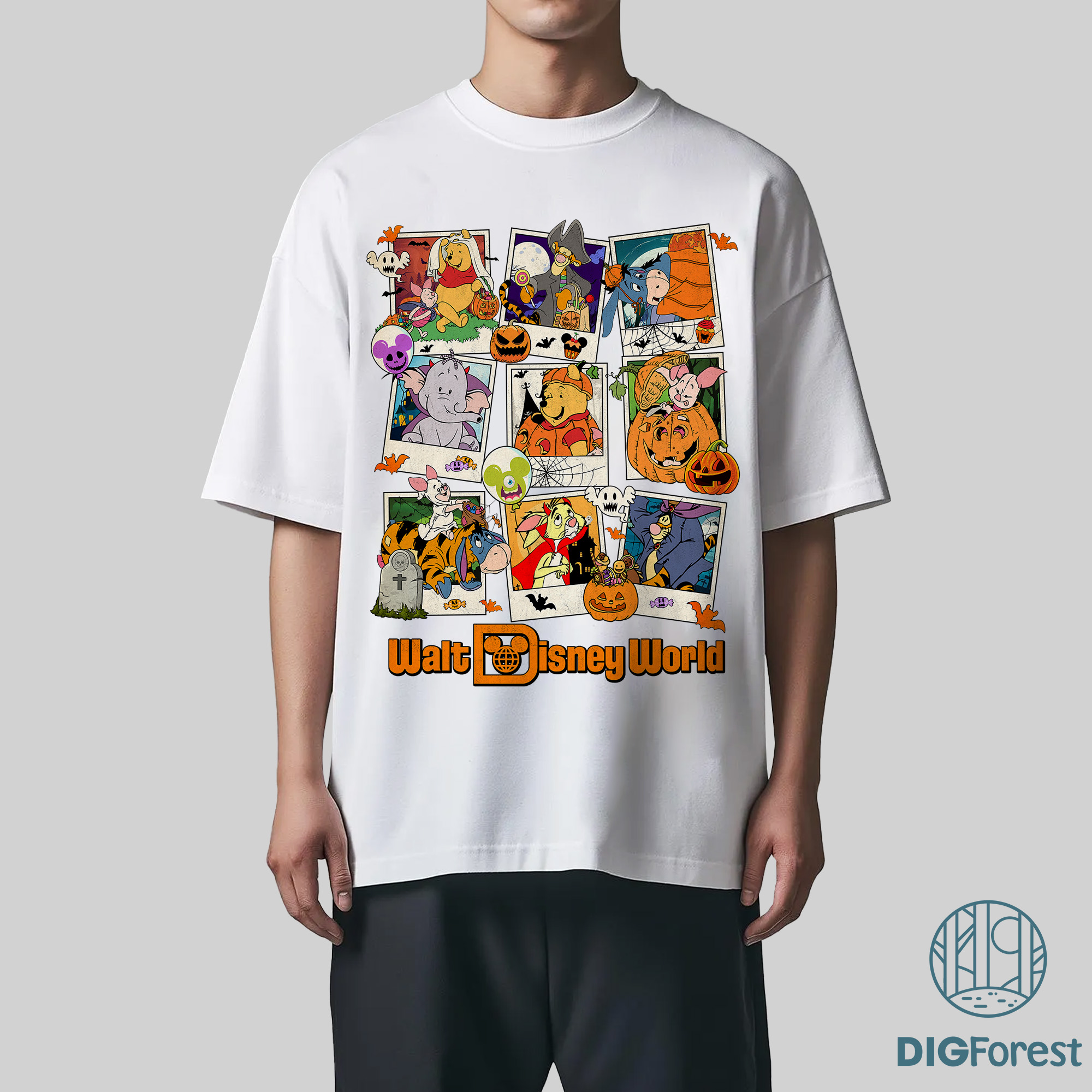 Winnie the Pooh Halloween PNG, Pooh & Friends Sublimation Design, Not-So-Scary Disney Halloween Winnie the Pooh Halloween PNG, Pooh & Friends Sublimation Design, Not-So-Scary Disney Halloween