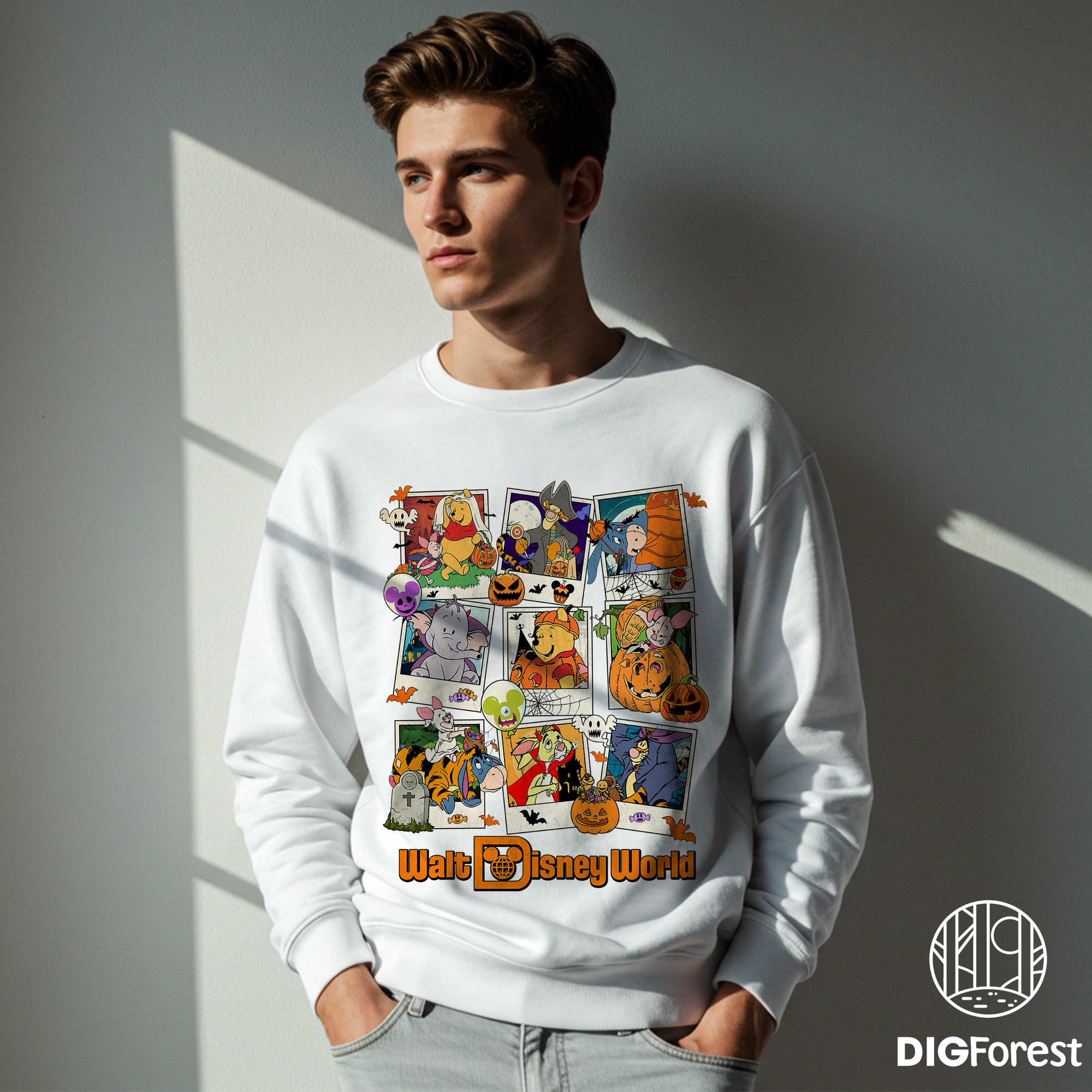 Winnie the Pooh Halloween PNG, Pooh & Friends Sublimation Design, Not-So-Scary Disney Halloween Winnie the Pooh Halloween PNG, Pooh & Friends Sublimation Design, Not-So-Scary Disney Halloween