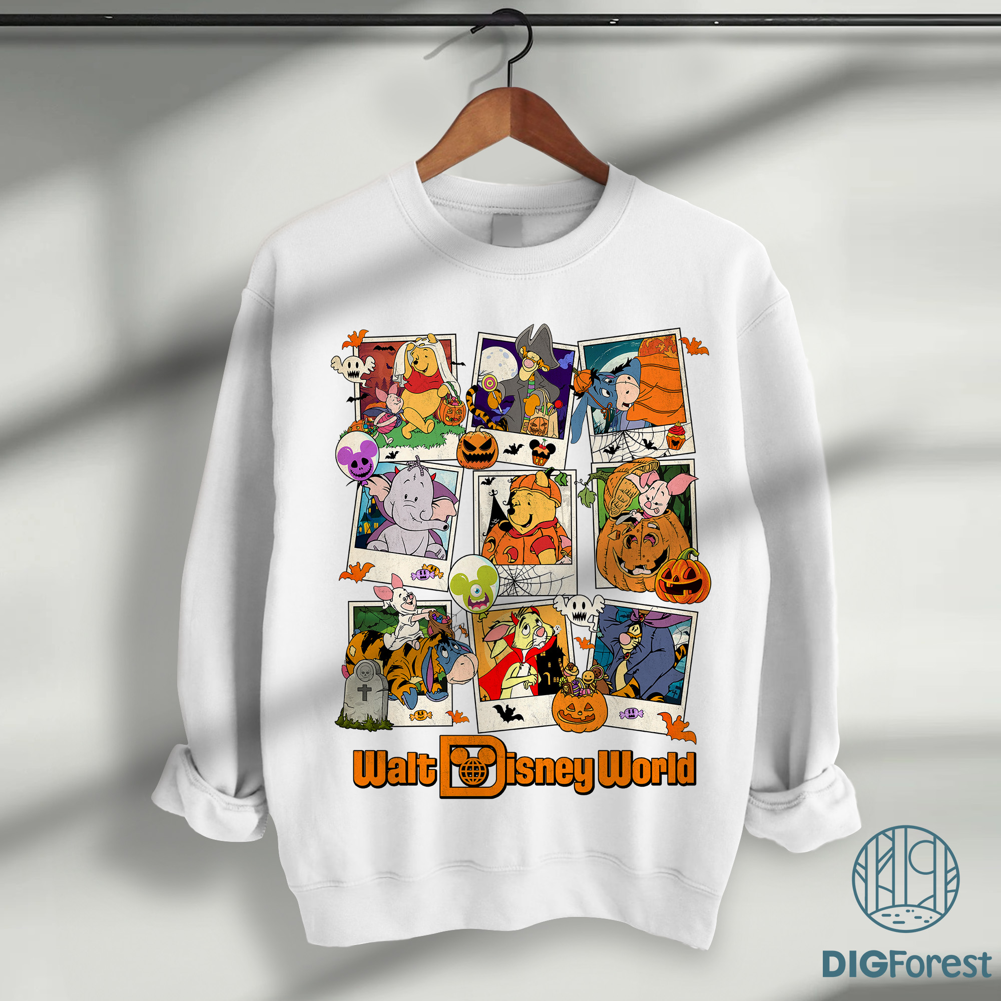 Winnie the Pooh Halloween PNG, Pooh & Friends Sublimation Design, Not-So-Scary Disney Halloween Winnie the Pooh Halloween PNG, Pooh & Friends Sublimation Design, Not-So-Scary Disney Halloween