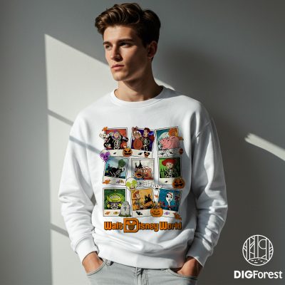 Toy Story Halloween PNG, Woody & Buzz Lightyear Halloween Design, Not-So-Scary Disney Halloween