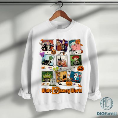 Toy Story Halloween PNG, Woody & Buzz Lightyear Halloween Design, Not-So-Scary Disney Halloween